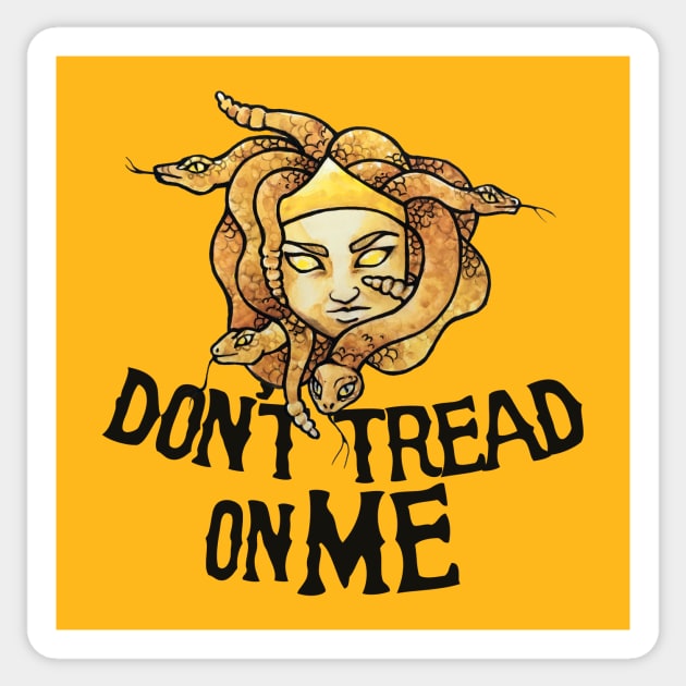 Don't Tread on Me Sticker by bubbsnugg